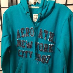 Areopostale Teal Hoodie